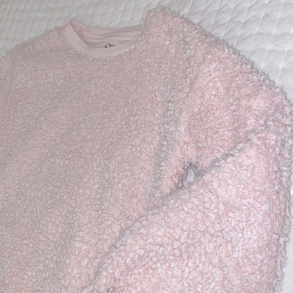 ART CLASS Teddy Sweatshirt Fluffy Soft Pullover - Picture 4 of 9